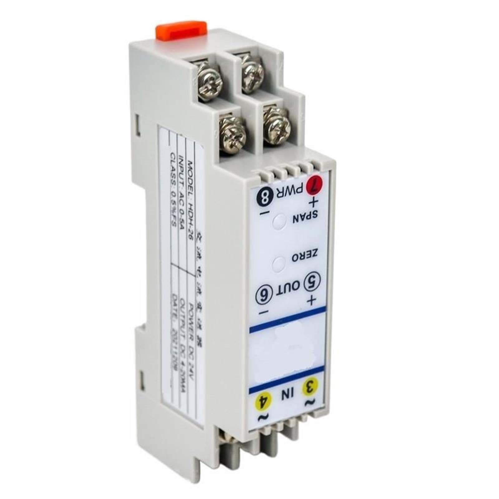 Transmetteur de Courant à Isolation élevée, capteur AC DC 4-20mA RS485(0-10V,Other)