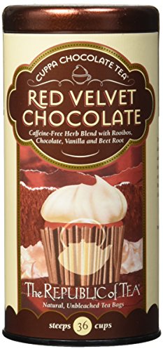 The Republic of Tea, Red Velvet Cuppa Chocolate Tea Bags