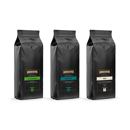 Paquete variado de muestras de café tostado oscuro, café de grano entero, café especial gourmet expreso, sabor atrevido, incluye tres bolsas de 12