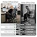 Ergonomic Office Chair - 330Lbs, Breathable Mesh Computer Desk Chair with Lumbar Support & Armrest, Rolling Swivel Adjustable Tilt Lock for Home Office/Gaming, Bedroom Study