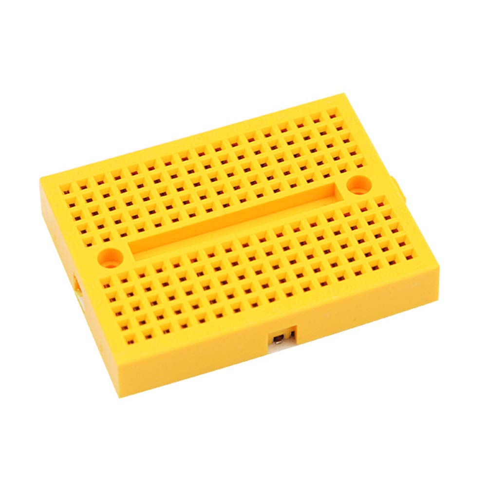LampVPath [12Packs] 170 Points Mini Small solderless breadboard Compatible for Proto Shield