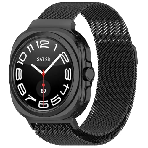 Bracelet acier Galaxy Watch Ultra 47mm SERDAS sans irritation