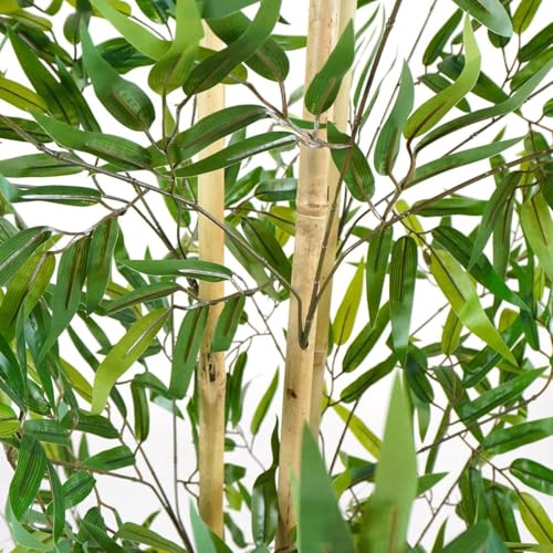 Miniatura 9 de Blaine Bambú Mínimal 180cm Plantas Artificiales Decorativas Planta Artificial Grande Plantas Artificiales Para Interior Exterior Planta Artificial Realista Decorativa Para Casa