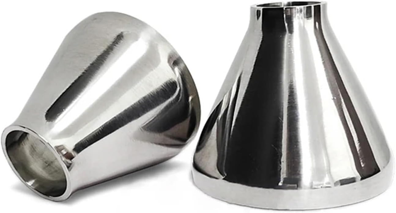1pcs OD Weld Concentic Reducer Pipe Fitting SUS304 Reducing Adaptors Beer Wine(114mm to 89mm)