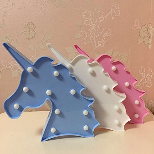 Jysport - Lampada da notte a forma di unicorno