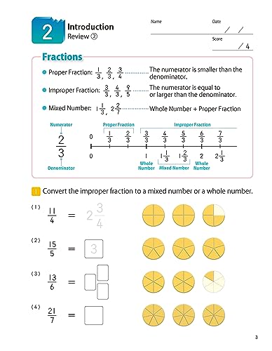 Kumon Math Bites: Grade 4 Fractions & Decimals-100 Bite-Sized Lessons to Improve Math Skills and Confidence! - Image 7