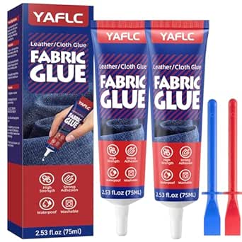 YAFLC Colla per Tessuti 75ml x2