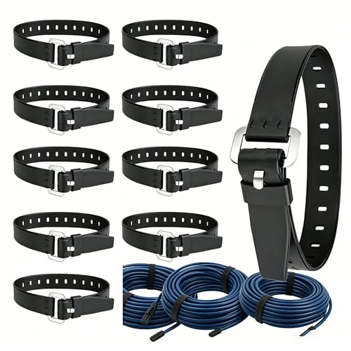 10Pcs Rubber Straps Utility Straps Securing Straps Lashing Strap Adjustable Tension Straps with Buckle for Motor Gear Skis Garden Hoses Luggage & Cargo Heavy-Duty Quick Cinch Fastening Tool