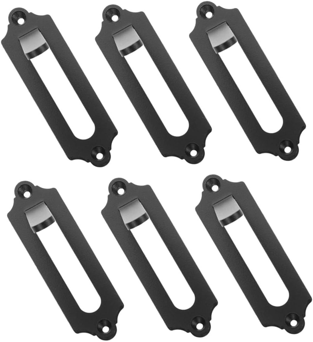 European Mount Skull Hangers 6pcs Steel Deer Skulls Wall Mount Brackets Indoor Outdoor Display