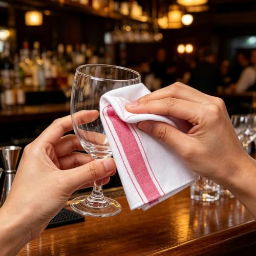 Servilletas de algodón lavable y súper absorbente para eventos y comedores 4