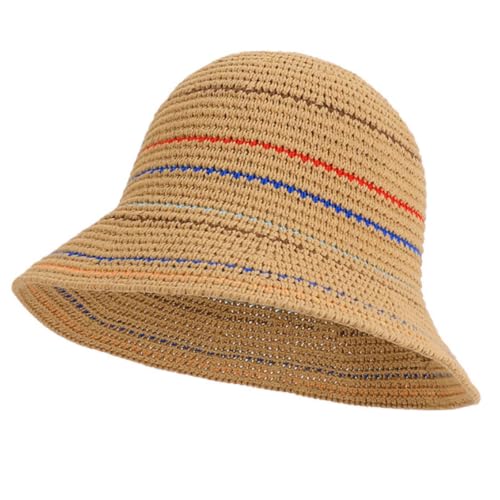 Chapeau de soleil de voyage pour femme : l'accessoire en paille crochet des vacances