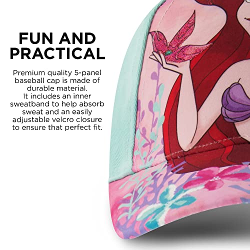 Disney Girls Disney Toddler Hat For Girlâ€™S Ages 2-4 And 4-7, Princess Kids Baseball Cap, Pink/Silver, 4-7 Years Us #TOP3