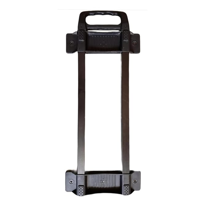 Luggage Trolley Handle, Black, Telescopic, Replacement Part for Suitcase and Travel Bags