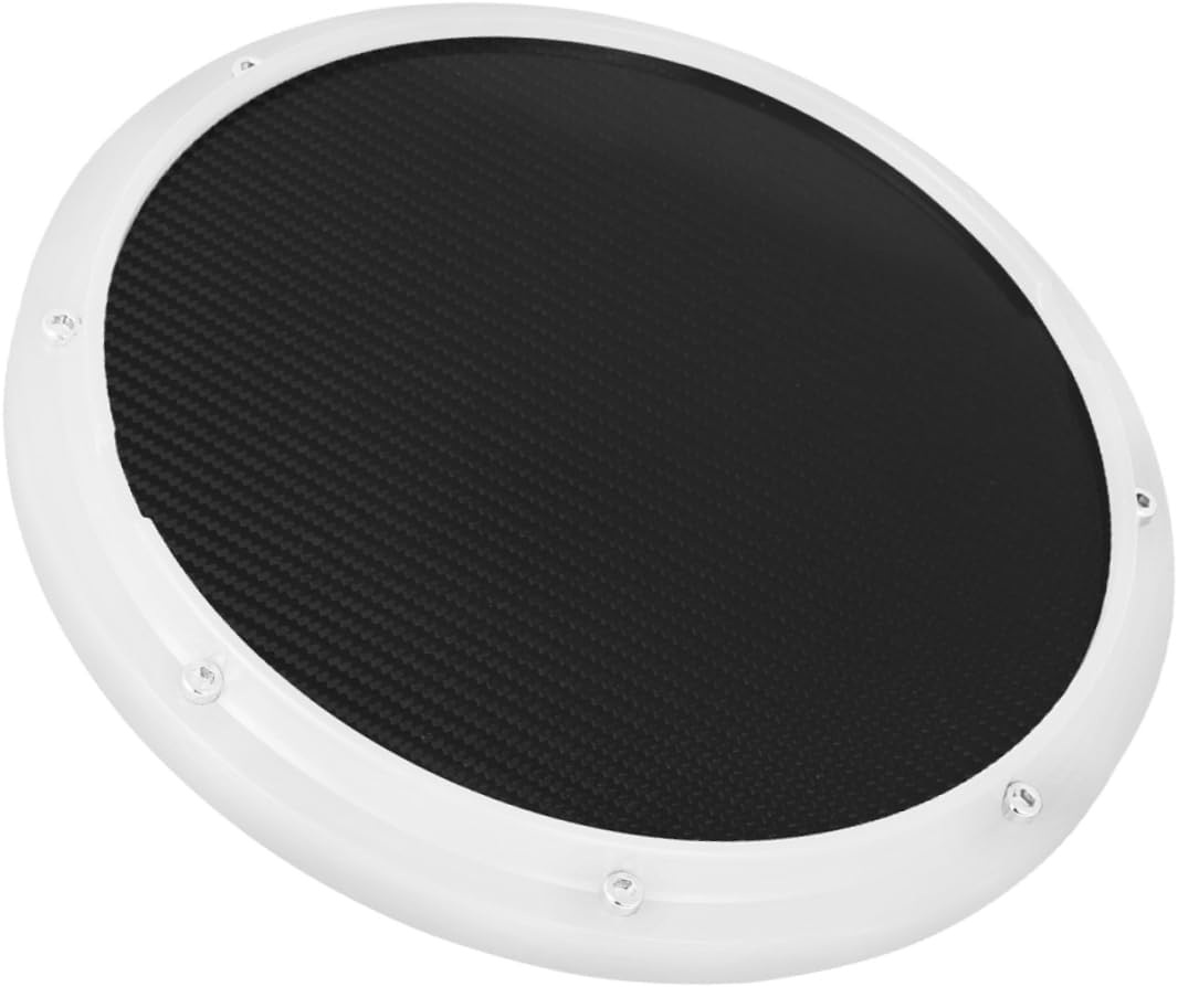 Generic Carbon Fiber Drum Practice Pad for Beginners Silent Mat for Drum Set Skills Development for Home Practice Night Use