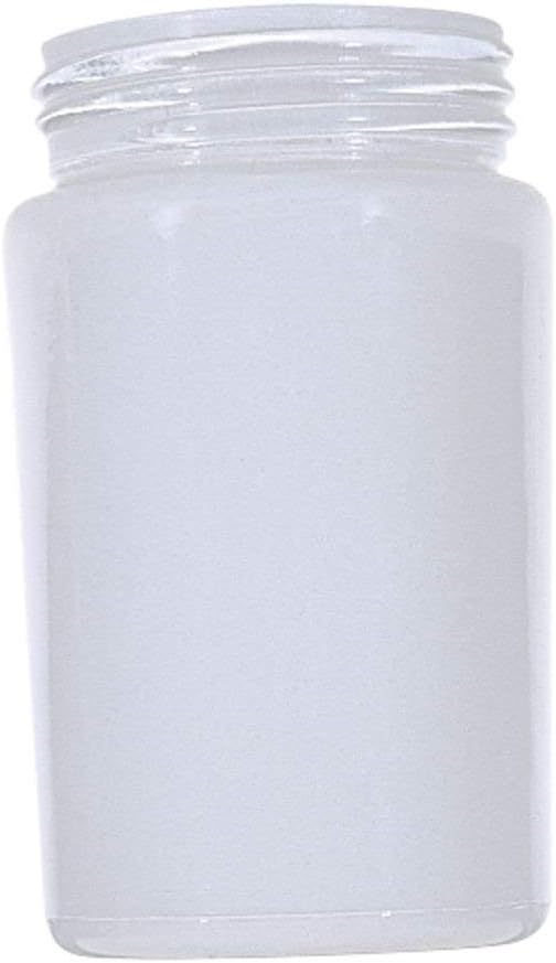 B&P Lamp® Screw Fitter Globe with a Sprayed White Inside, 3 1/4" Diameter, 3 11/64" Diameter Fitter, and 6 1/4" Height