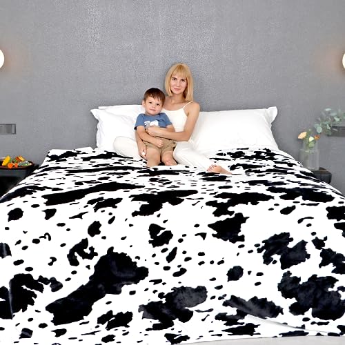 Image of Queen Blanket for Bed, Full Size Fleece Throws for Home Rome Decor, Large Warm Fuzzy Plush Bed Blanket Gifts for Women Men, Lightweight, All Season, 90x90 Inches