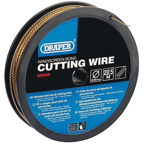 Draper 65548 22.5 m 0.8 mm Stainless Steel Braided Wire for Wire Feeder/Starter