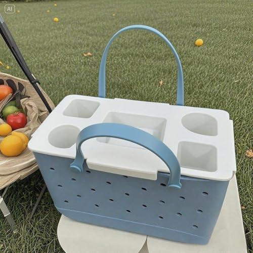 Top Cup Holder Tray Accessories for Bogg Bag X-Large, Waterproof EVA Drink & Phone Holder Fit for Stanley Cup - Organizer & Topper Tray for Bogg Bag4