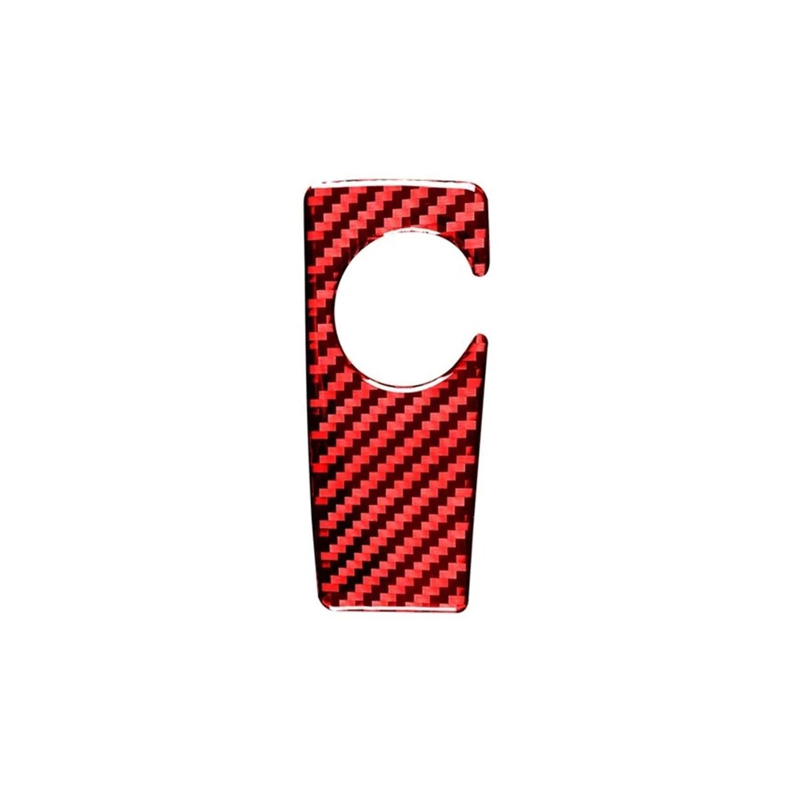 Car Interior Moulding Trim for BMW 5 Series F10 F18 2011-2017 Interior Car Transmission Base Panel Trim Cover Frame Decor Stickers Interior Accessories(RED,RHD)