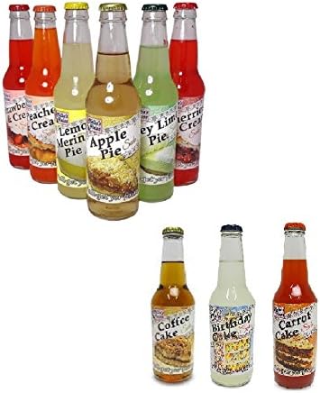 Melba's Fixins Dessert Flavored Sodas 9 pack - 12oz Bottles of 9 sweet dessert flavors!