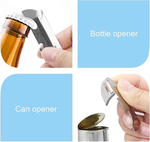 Miniatura 3 de Abrebotellas multifunción abrelatas portátil cerveza abrelatas para el hogar pub al aire libre barman