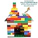Liberty Imports Deluxe Bucket of Building Bricks Playset - 16 Color Classic and Pastel Mix Blocks Set with Roof Pieces in Carrying Case - Tight Fit and Compatible with All Major Brands (600 Pieces)