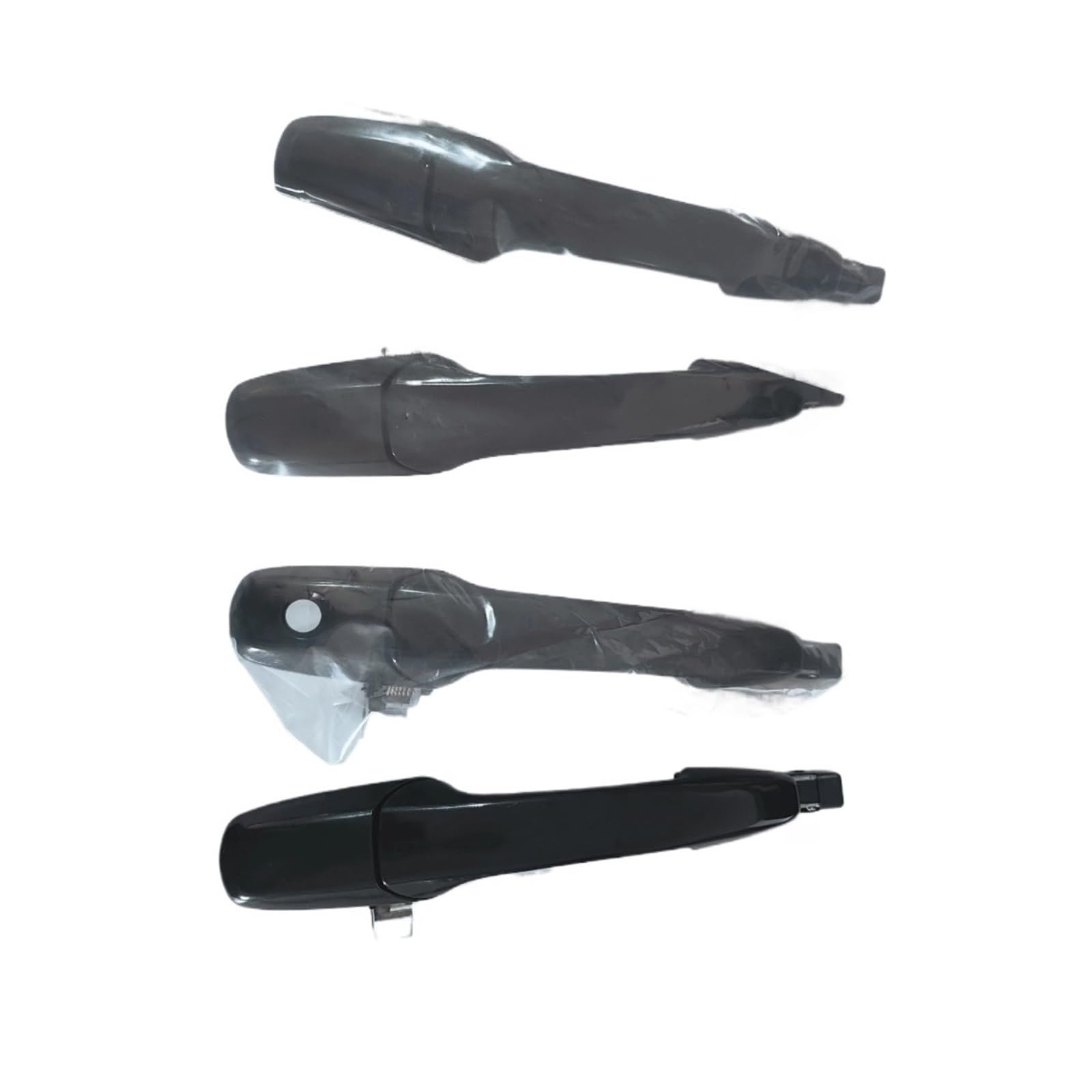 Nokrgqw 1 Set 4Pcs Left Handle Passenger Exterior Door Handle For Mazda 3 For Cx7 For Cx9 For Bt50 2006-2011 Both Left-Hand Drive And Right-Hand(1 Set 4Pcs)