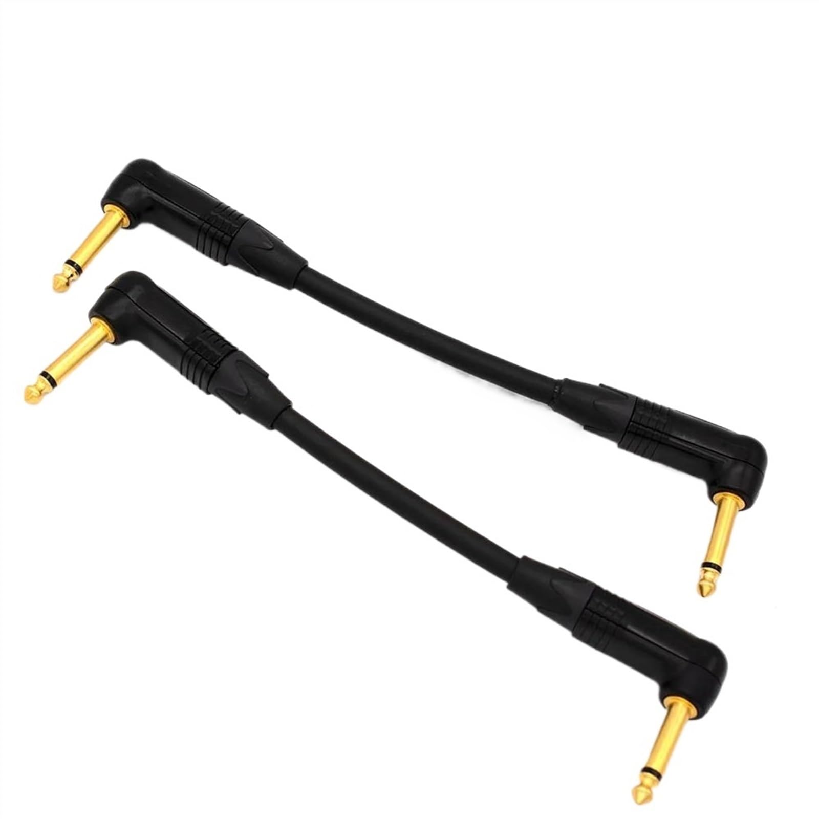 TSTS Cavo Strumento per Chitarra Saldatura a mano 6,35 mm a 6,5 ​​jack per chitarra elettrica Cavo per strumento musicale Cavo per EFFETTI per chitarra(1m)