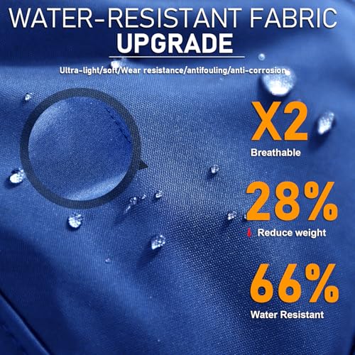 Image of Waterproof Baseball Cap for Men Women, UPF 50+ Breathable Quick-Dry Rain Hat for Running Golf Hiking