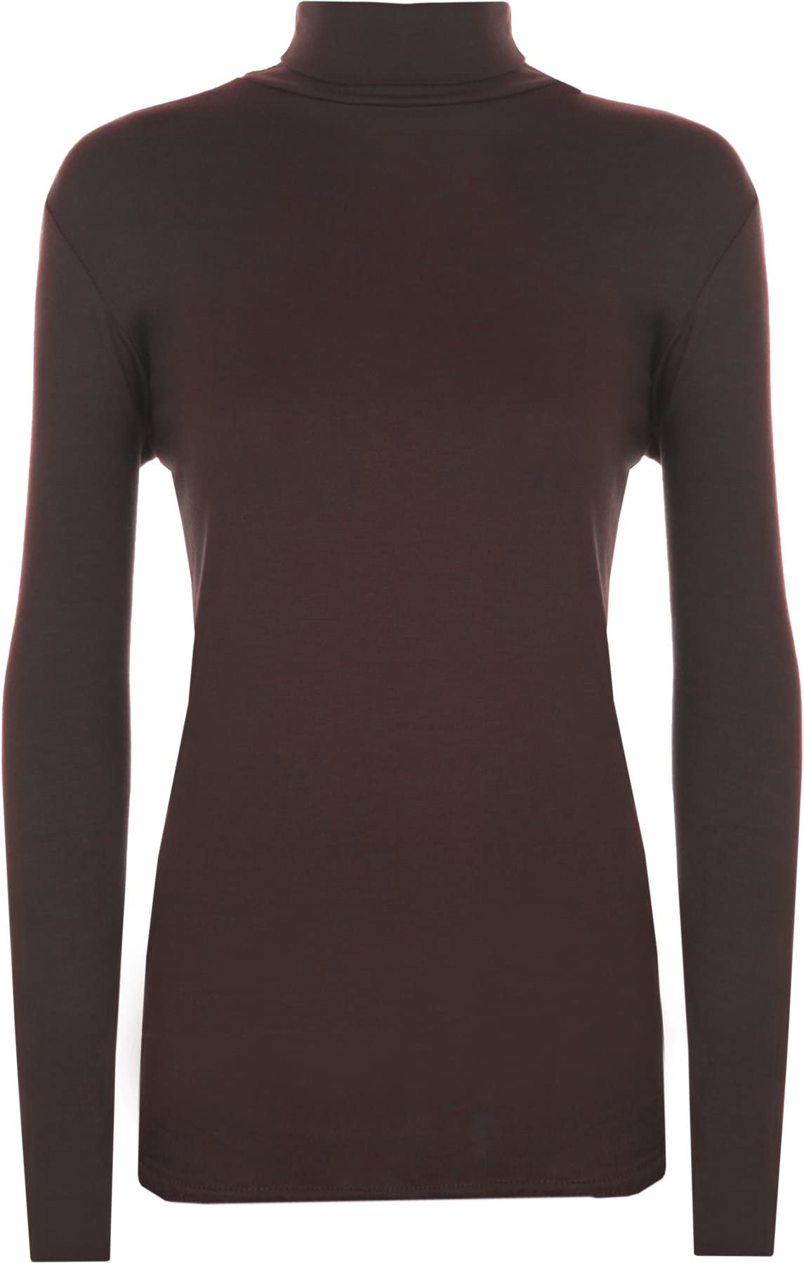 STAR FASHION Top a collo alto a maniche lunghe unisex per bambini e bambine, taglie 5/6 7/8 9/10 11/12 e 13 anni