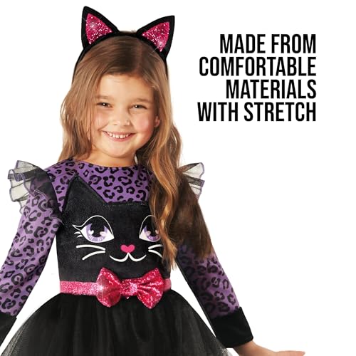 Disfraz de Gato Cute Morph para Niñas 4-6 Años miniatura 3