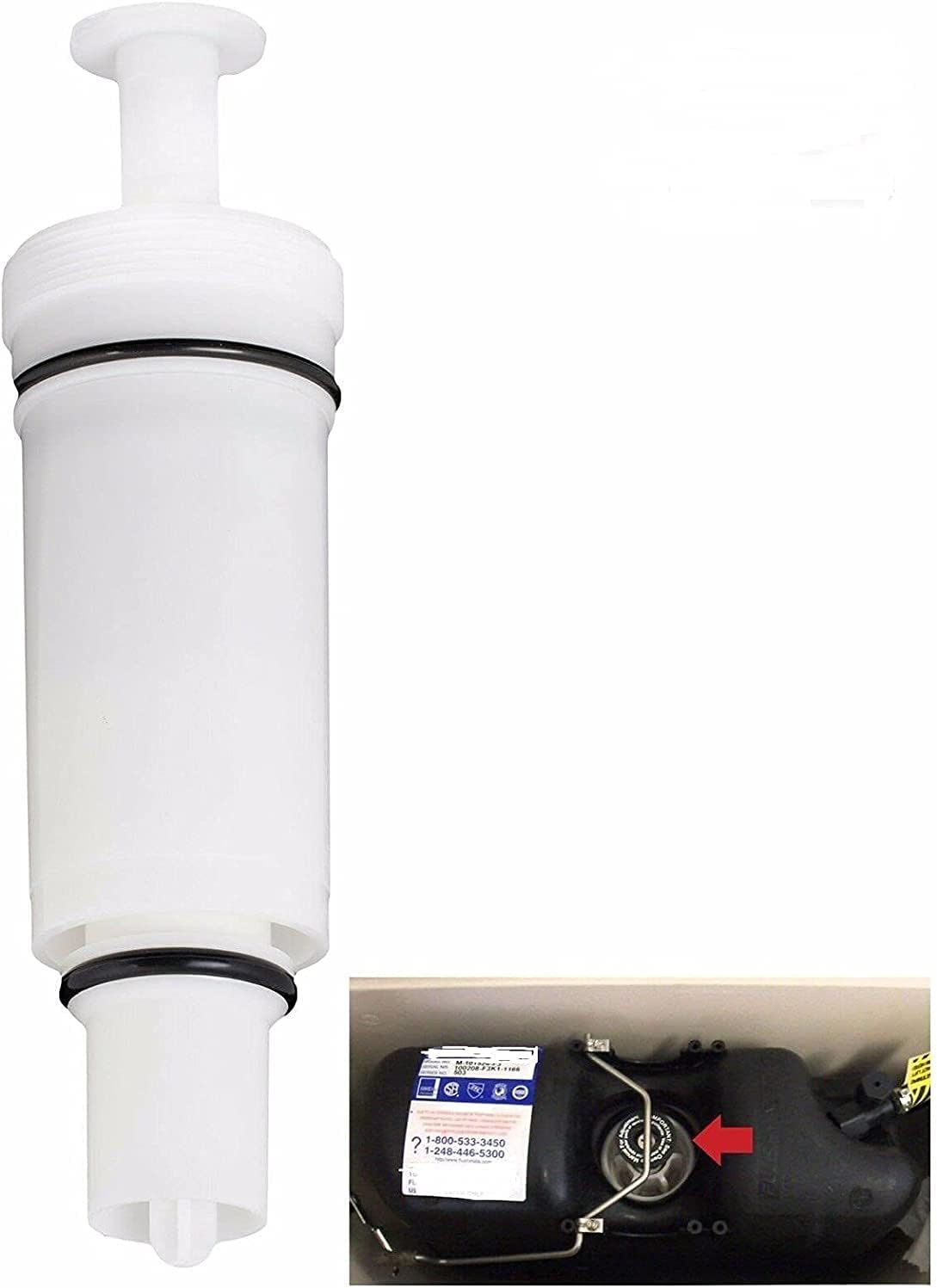flushmate flush valve cartridge assembly