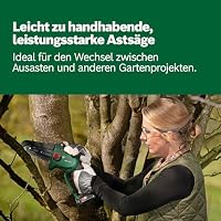 Bosch kompakte Mini Kettensäge EasyChain 18V-15-7 (Zum Schneiden von Holz; 18 Volt System; Kettengeschwindigkeit: 6,95 m/s; ohne Akku) – Ansicht 5