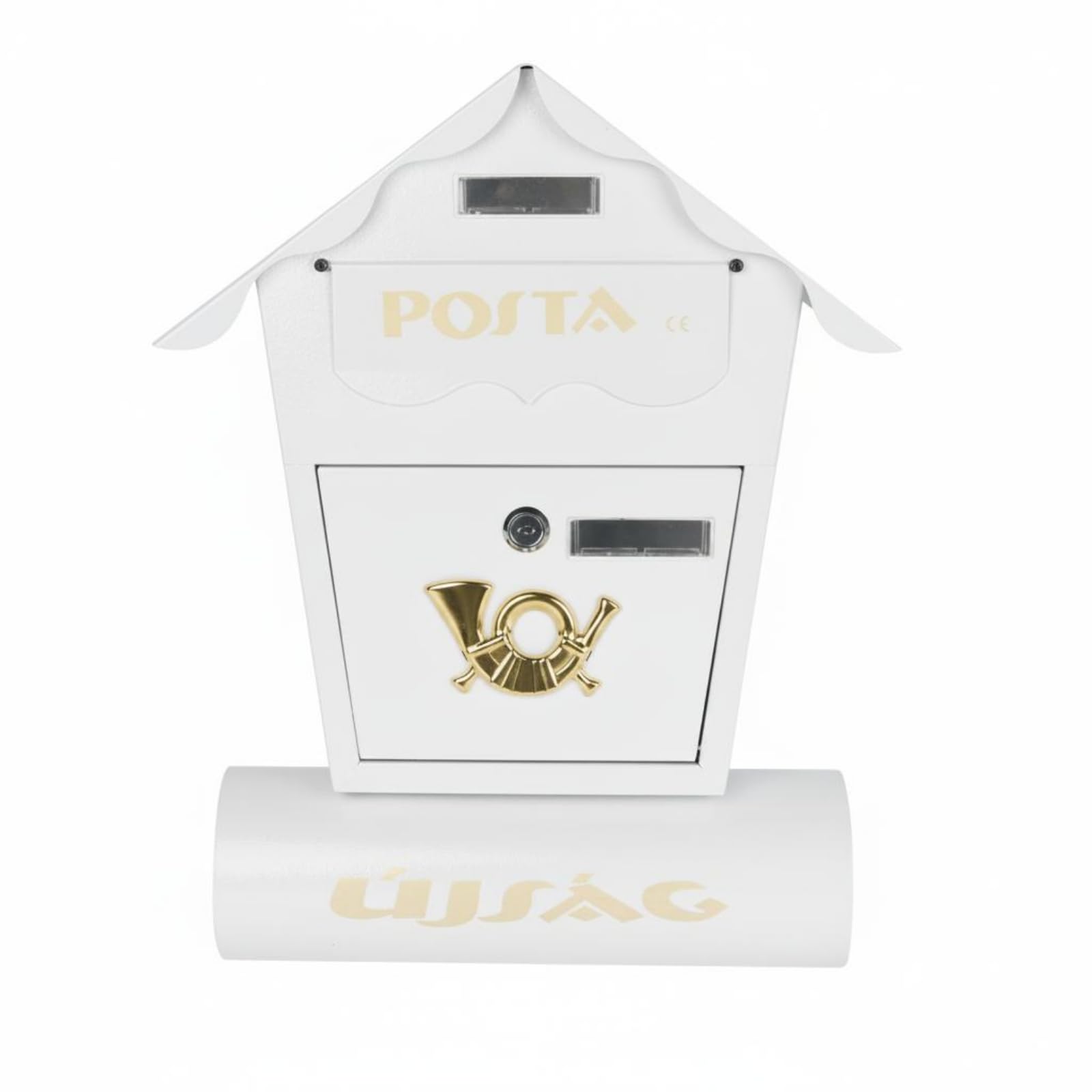 Rainproof Mailbox Long-Lasting Wall-Mounted Sturdy Outdoor Letter Box Simple Design for Office, Entrance, Single A | Mailboxes & Slots Mailboxes, Hardware Building Home-image-20