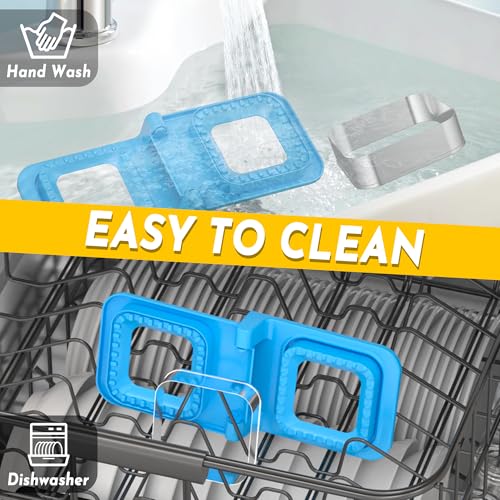 HiYZ Sandwich Cutter and Sealer - Square Stainless Steel Decruster Sandwich Maker - Peanut Butter and Jelly Crustless Sandwich Bread Pancake Maker Cookie Cutter for Kids Children Boys Girls — view 4