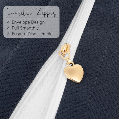 ZWJD Navy12x20 Pillow Covers Set of 2 Chenille Throw Pillow Covers with Elegant Design Soft and Luxurious Decorative Throw Pillows for Couch, Bed, and Home Decor
