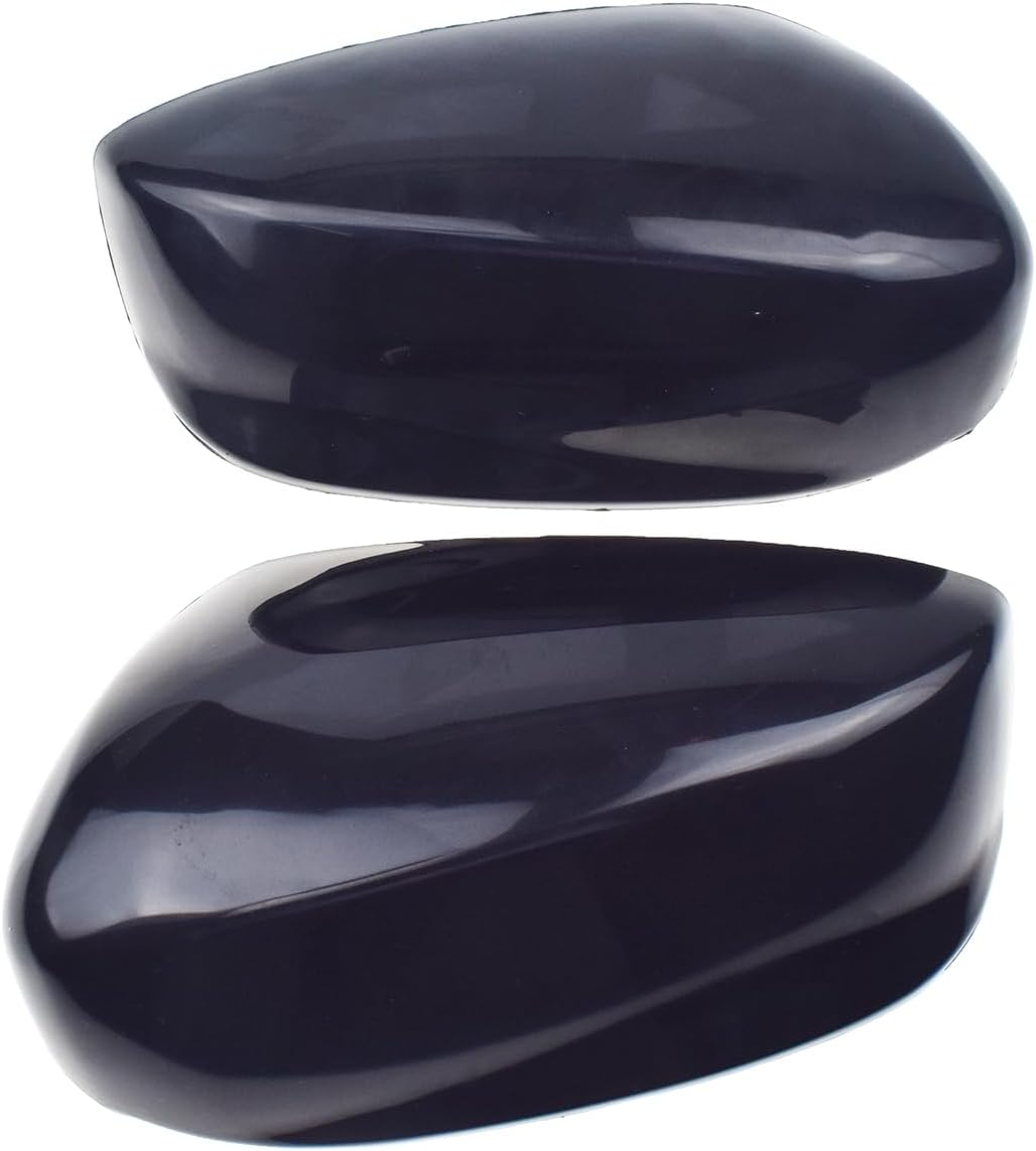 Car 2Pcs Rear View Mirror Cover Cap For 2008 2009 2010-2013 Honda Accord Door Driver & Passenger Side