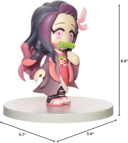 Miniatura 4 de Furyu AMU-SHP0554 Demon Slayer (Kimetsu no Yaiba) TOONIZE Kamado Nezuko (color normal) Figura