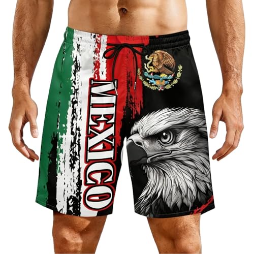 Duohropke Pantalones cortos de entrenamiento para hombre, de secado rápido, con cordón, cintura elástica, transpirables, pantalones cortos informales, bermudas, pantalones deportivos, bañadores de
