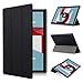 Produktbild iHarbort Huawei MediaPad M5 10.8" Hülle Ultra Slim Leder Tasche Hülle Etui Schutzhülle Für Huawei MediaPad M5 10.8" 27,43 cm Case Cover Holder, Mit Sleep/Wake-Up-Funktion, Schwarz
