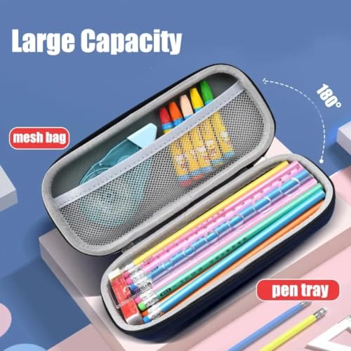 Image of Storio 3D EVA Space Astronaut Theme Pencil Box for Kids Pencil Pouch Bag Compass School Pouch Organizer for Students Kids Stylish Pen Holder Pouch Stationery Box - Canvas, Multicolor