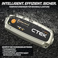 CTEK MXS 5.0, Batterieladegerät 12V, Temperaturkompensation, Intelligentes Ladegerät Autobatterie, Ladegerät Auto Und Motorrad, Batteriepfleger Mit Rekonditionierungsmodus Und AGM-Option – Ansicht 3