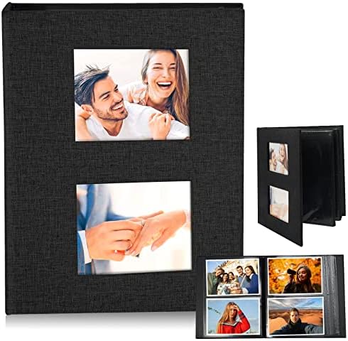 Holoary Fotoalbum 10x15 Für 600 Fotos - Leinen Einsteckalbum In Rosa