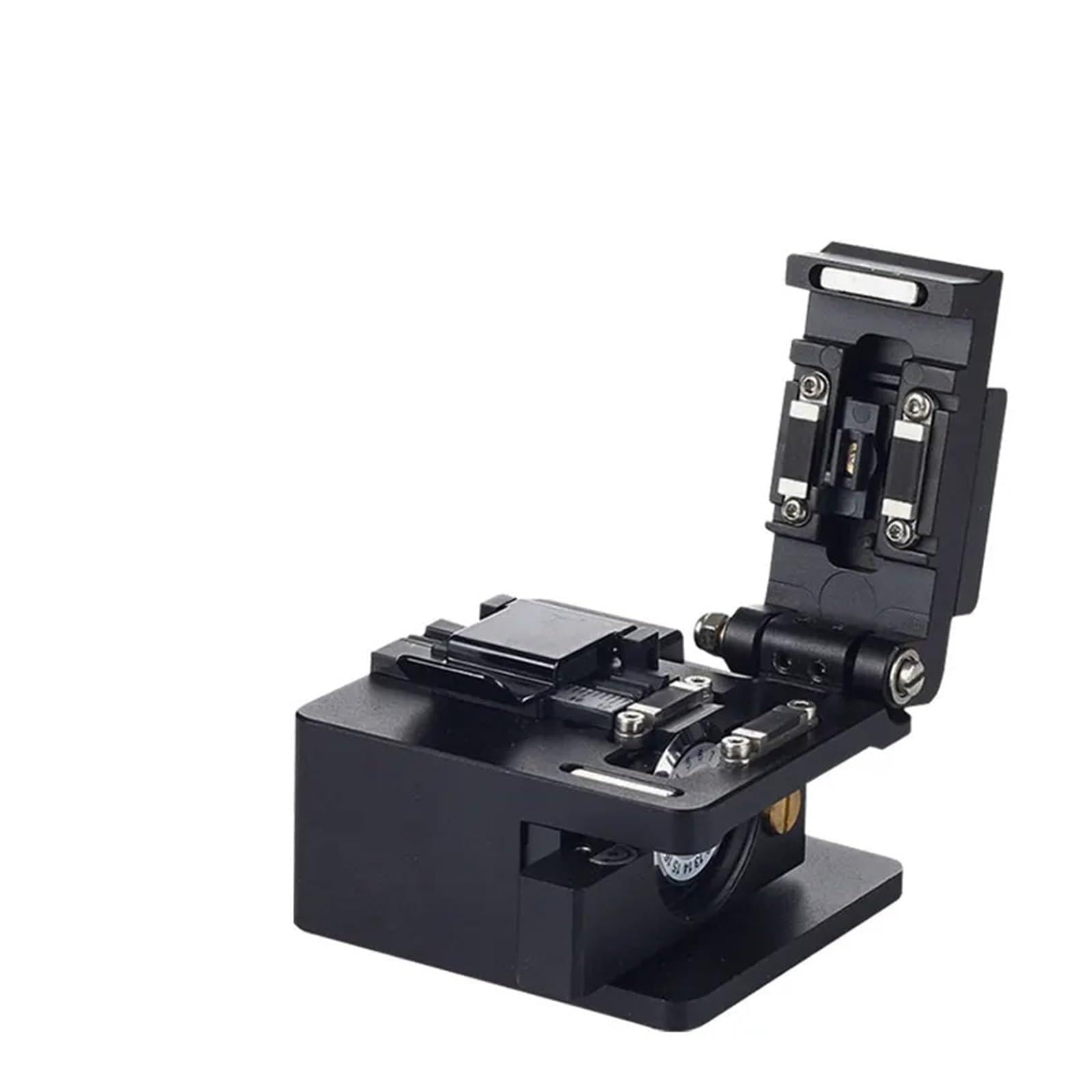 Optical Fiber Cleaver, Fiber Cleaver Optical Cable Cutting Knife FTTH Single Mode Metal Optic Tools Cutter High Precision(8S)