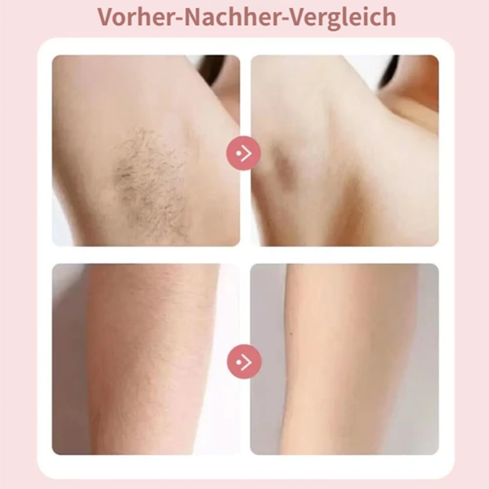 Boulina Glisse Pro Rasierer Damen, Glisse Pro Haarentferner Boulina, Komfortabler Elektrischer 2-in-1-Damenrasierer, Wasserdichtes Haarentfernungsgerät für Nass- und Trockenanwendungen (Rosa)