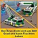 LEGO 31113 Creator 3-in-1 Racing Car Transporter Construction Game Truck with Trailer, Crane and Tug, Gift Idea for Children