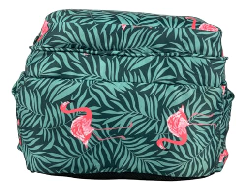 Mochila Juvenil Casual, Escolar, Passeio, Viagem Fresno Poliéster Santino SAM114U (Verde)
