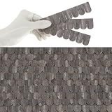 Miniature Roof Shingle Strips for 1:12 Scale Dollhouse Roofing