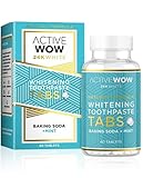 Natural Toothpaste Tablets with Baking Soda and Mint - Teeth Whitening Bits