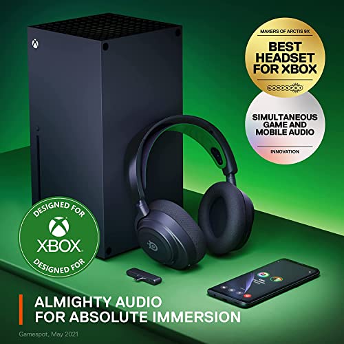 SteelSeries Arctis Nova 7X Wireless Hearing Kit - Neodymium Magn.- 2.4GHz + Bluetooth Mixing - USB-C Battery 38h - Mikr. ClearCast Gen2 AI - PS5, PC, Switch, VR, mob. by SteelSeries - Image 3